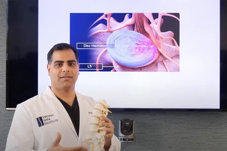 dr. jazini disc herniation demo