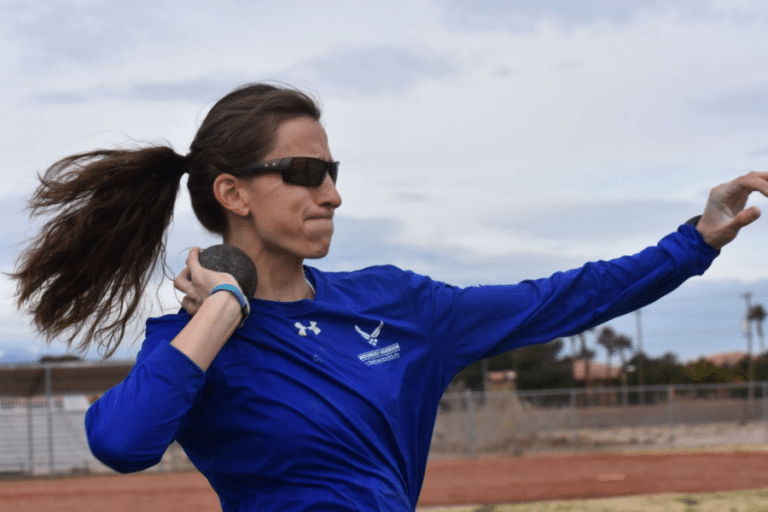 heather competing warrior games