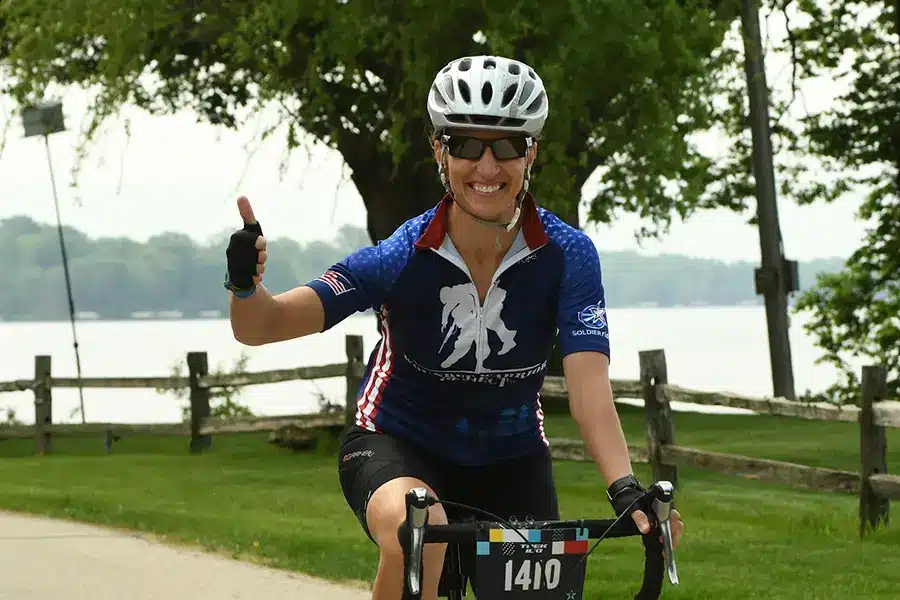 heather wright biking