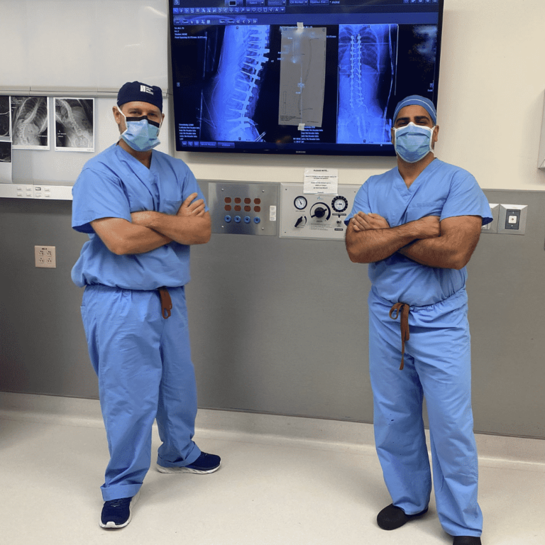 A SURGICAL FIRST:  Augmented Reality Guided Personalized Scoliosis Implant Surgery Delivered Using Artificial Intelligence